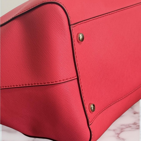 Authentic Kate Spade Pink Leather Tote Bag! - Picture 7 of 15